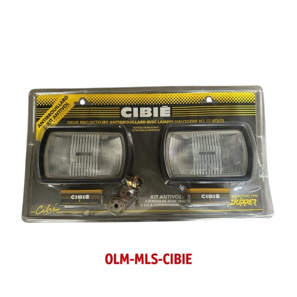 OLM-MLS-CIBIE Set di fendinebbia CIBIÉ (NOS)